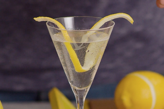 Behind The Bar | How To Make a Lemon Twist Garnish
